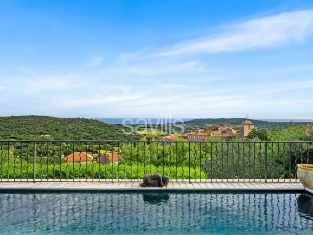 Villa cinq chambres, piscine chauffée et paysages de carte postale