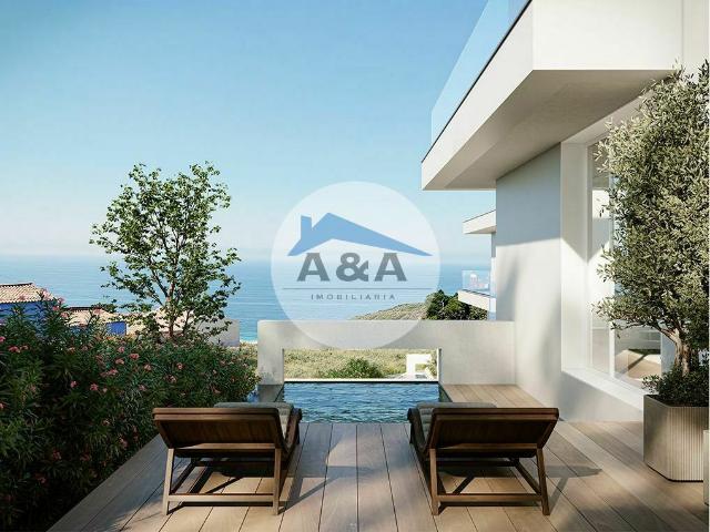 Villa com Piscina e Vista Mar na Praia da Nazaré