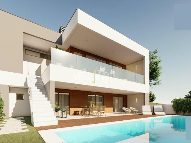 Villa com vista mar, garagem jardim e piscina no Algarve. 190m² Mexilhoeira grande