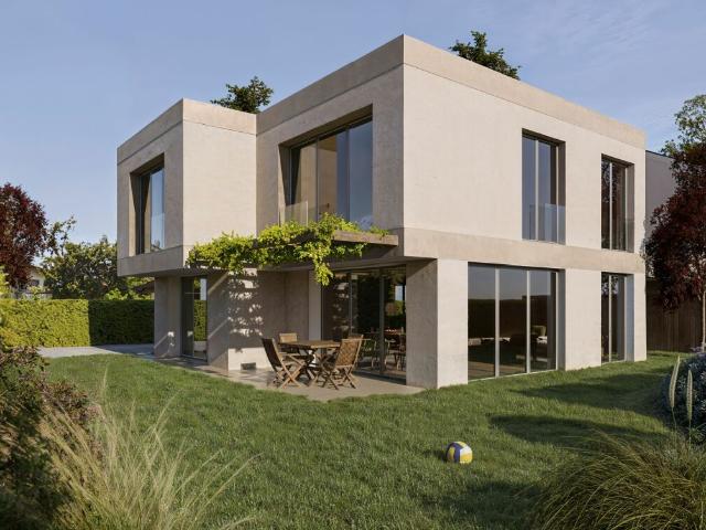 Villa contemporaine neuve de 7 pièces avec jardin privatif