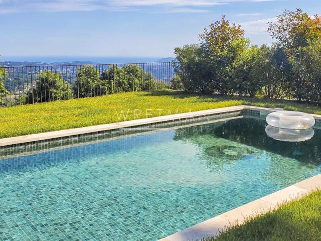 Villa moderne avec vue panoramique et piscine – Grasse 214m² Grasse