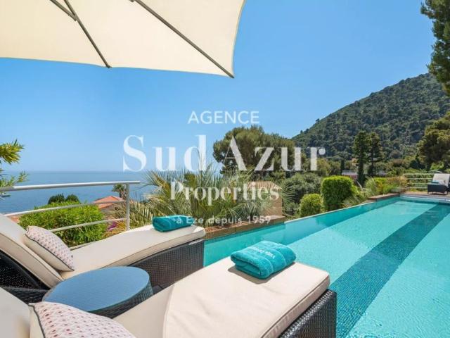 Villa contemporaine avec vue mer – Èze