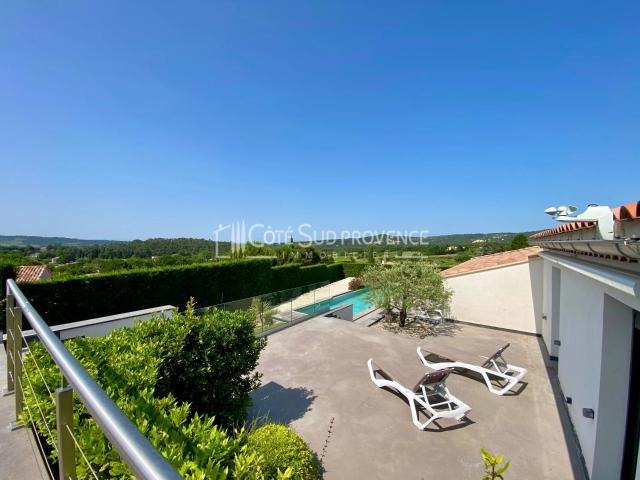 Villa contemporaine avec vue panoramique Bedoin 300m² Bédoin