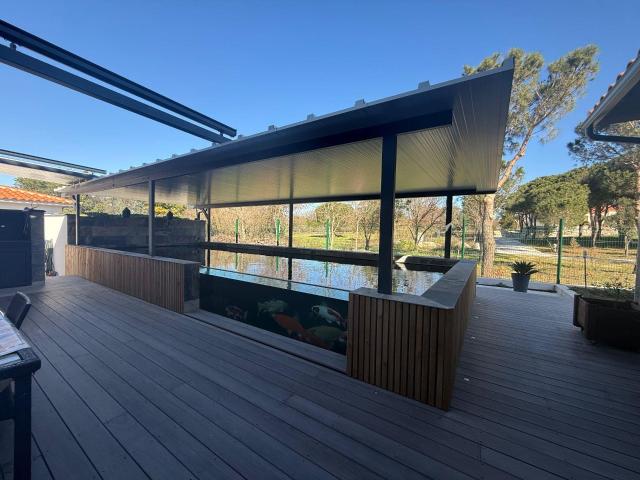 Villa contemporaine à vendre avec piscine, garage et jardin. 194m² Elne
