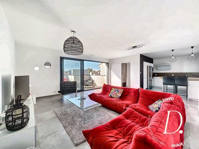 Villa contemporaine coup de coeur entre Perpignan et Canet. 116m² Saint Nazaire