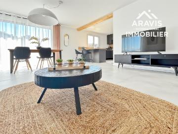 Villa contemporaine de 98 m2 avec jardin & garage 98m² Allonzier la Caille