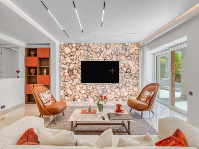 Villa contemporaine vue mer à vendre à Saint Jean Cap Ferrat