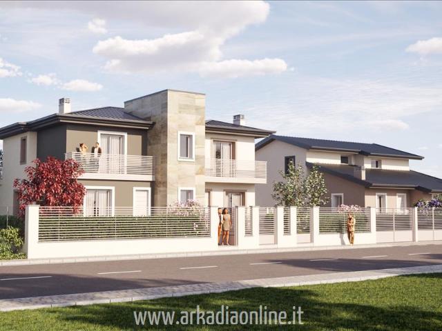 Villa con box doppio a Podenzano