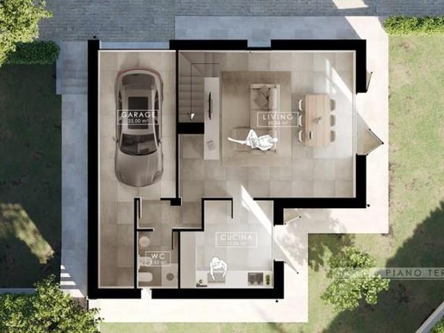 Villa con giardino a Colle di Val d'Elsa