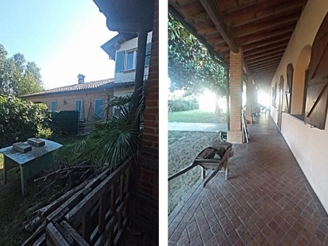 Villa con giardino a Monticelli Pavese