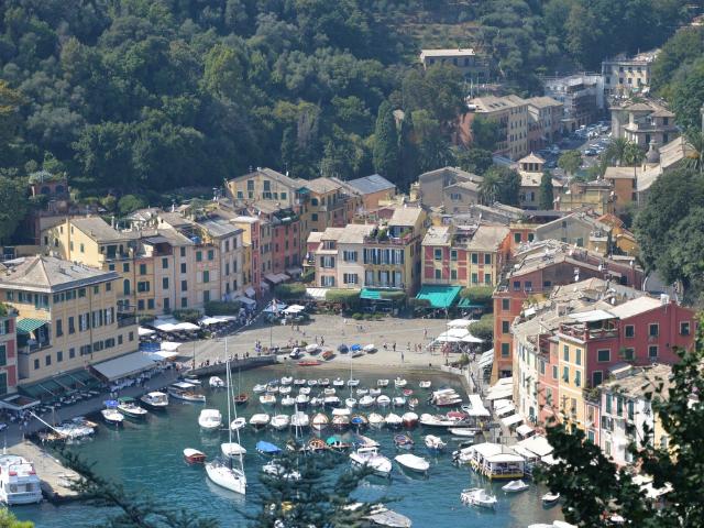 Villa con giardino a Portofino