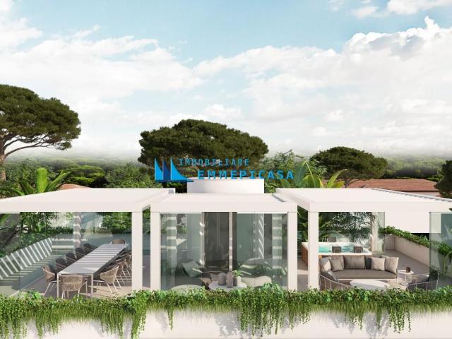 Villa con giardino, Montignoso cinquale