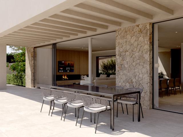 Villa con vistas al mar