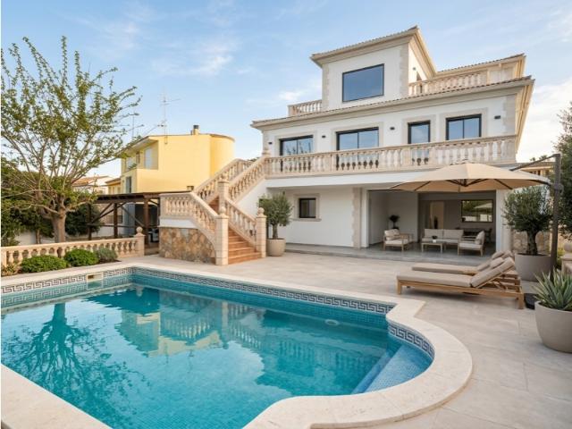 Villa con vistas al mar y licencia vacacional en Sa Torre, Llucmajor