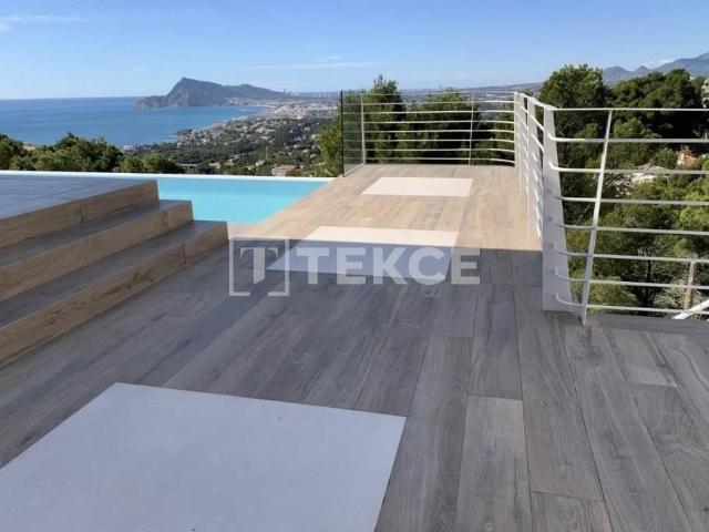 Villa con vistas al mar en Altea Alicante Costa Blanca