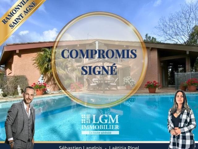 Villa d’architecte d’exception – 330 m² – Piscine au sel – I. 330m² Ramonville Saint Agne