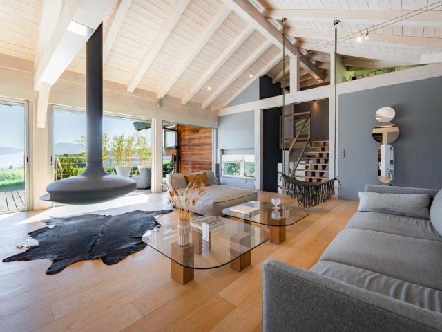 Villa d’architecte plein sud avec piscine et vues panoramiqu. 256m² Fillière