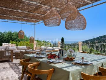 Villa d’exception pour 12 personnes entre mer et collines