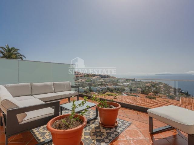 Villa da Paz Moradia de 3 quartos Vista Mar Garajau. 183m² Caniço