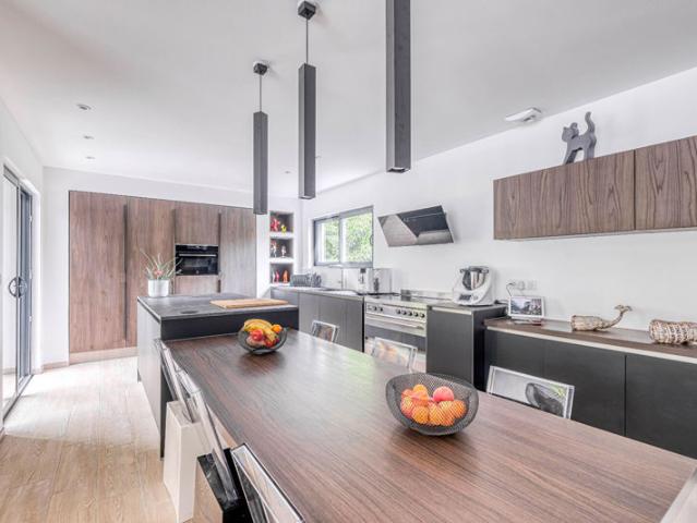 Villa d'architecte contemporaine avec piscine les Coteaux de Chessy 7 pièces 175 m2