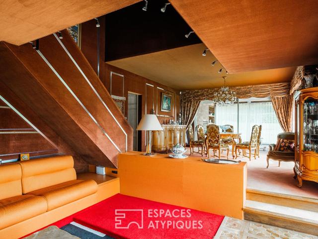 Villa d'architecte rétro en ville, au coeur d'un parc arboré 395m² Cerizay