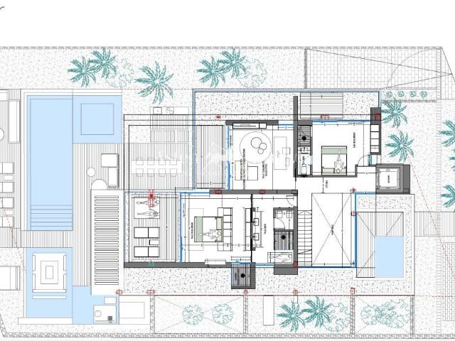 Villa de 5 dormitorios en venta en la zona de Abama Golf Res. 475m² Abama
