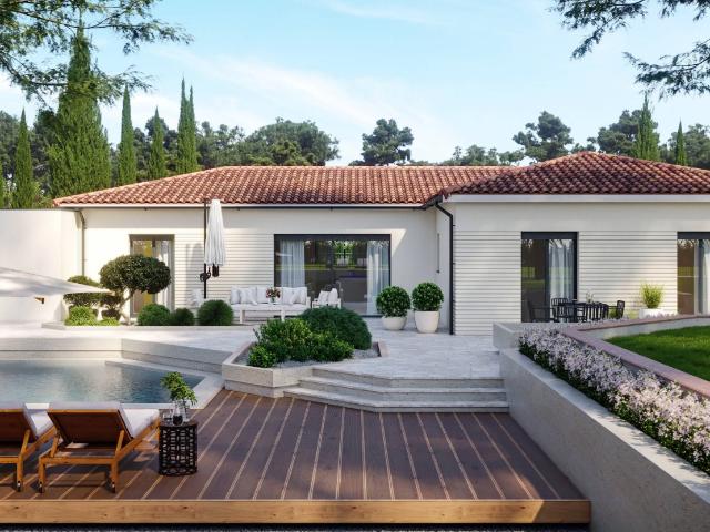 Villa de 110 m2 sur un terrain de 439 m2 à Fourques