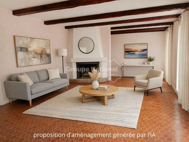 Villa de 155m² et 4500m² de terrain avec terrain de tennis 155m² Sabran