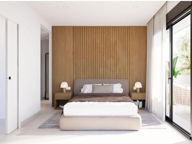 Villa de 3 dormitorios con piscina privada cerca de la playa en Santiago de la Ribera