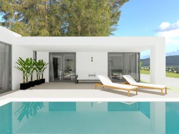 Villa de 3 dormitorios en una sola planta con piscina privad. 119m² De Monforte del Cid