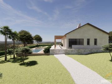 Villa de 3 quartos com vista para o mar à venda em Luz de Ta. 210m² Tavira Santiago