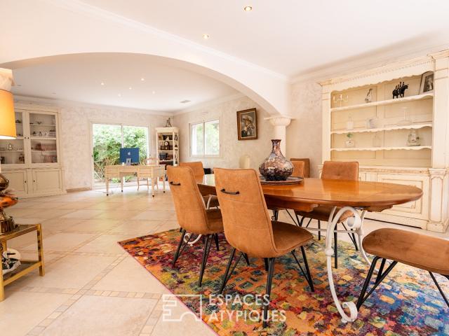 Villa de caractère aux accents méditerranéens et jardin avec. 194m² Saint Cyprien