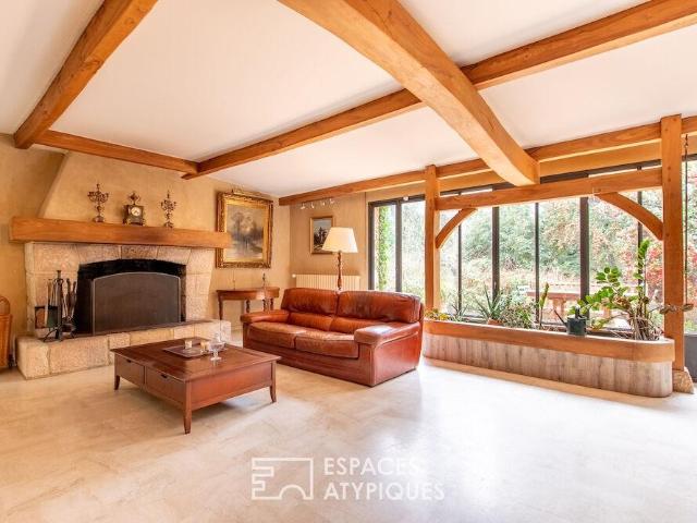 Villa de charme avec verrières et parc arboré aux portes de. 210m² Le Fenouiller
