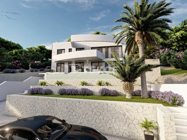 Villa de diseño moderno cerca de la playa y del centro de Altea