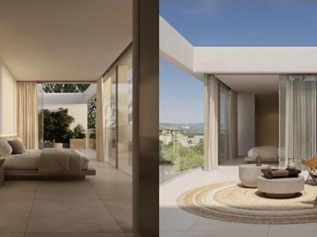 VILLA DE DISEÑO DE OBRA NUEVA EN CALA VINYAS