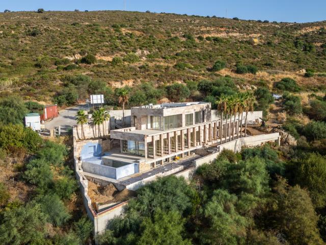 Villa de estilo contemporáneo con vistas panorámicas al Mediterráneo