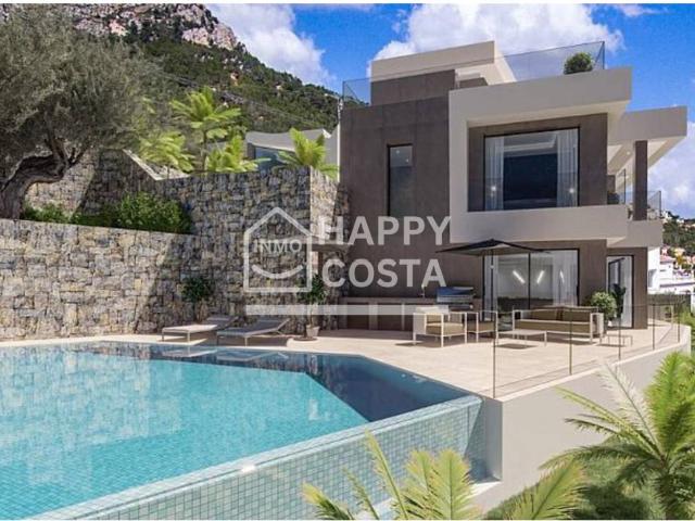 Villa de lujo con vistas panorámicas al mar y todo Calpe