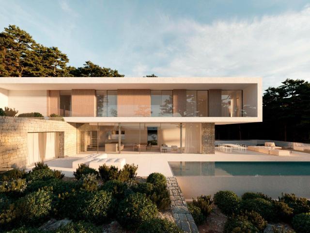 VILLA DE LUJO DE OBRA NUEVA EN MORAIRA& 13 & 13 & 13 & 13 Vi. 544m² Benimeit