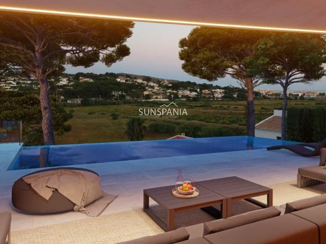 Villa De Lujo De Obra Nueva En Moraira Villa de lujo de nuev. 370m² Benimeit
