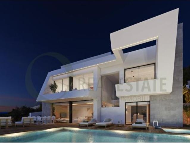 Villa de lujo en Cumbre del Sol para disfrutar de amaneceres y atardeceres frente al mar con piscina