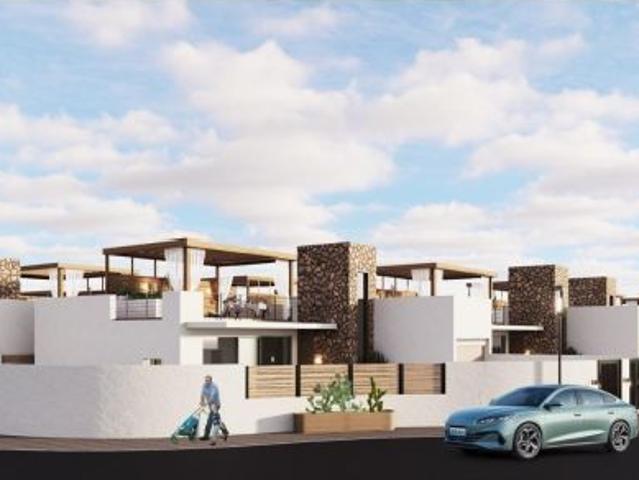 VILLA DE LUJO EN LA PINILLA MURCIA. PISCINA. 3 DORM. 4 BAÑOS. PARCELA 300 M2. SOLARIUM 100 M2