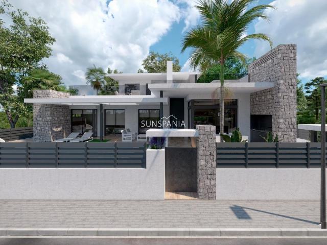 Villa de lujo en primera línea del lago en el complejo Santa. 321m² Torre Pacheco