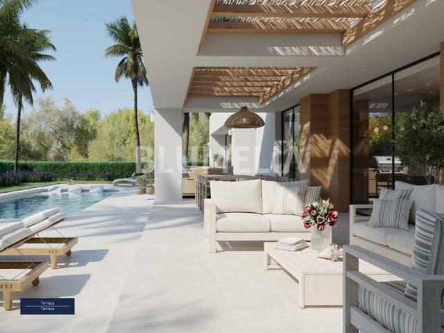 Villa de lujo estilo Ibicenco con vistas al mar en venta en. 245m² Jávea Xabia