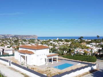 Villa de obra nueva con vistas al mar en venta en Jávea. 223m² Jávea Xabia
