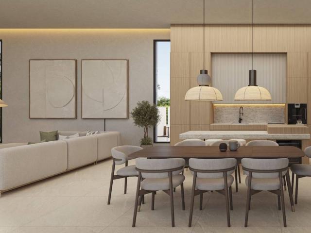 Villa de obra nueva en Calpe con piscina privada, parcela 800 m² y a 1,3 km del mar