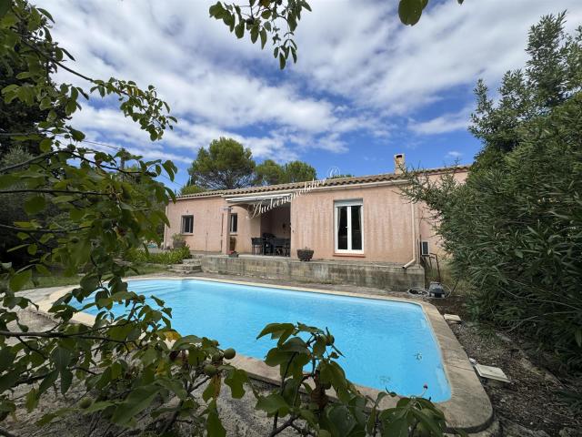 Villa de plain pied avec piscine 137m² Limoux