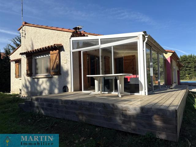 Villa de plain pied avec piscine et 1,5 hectares de terrain. 122m² Saint Jean Pla de Corts