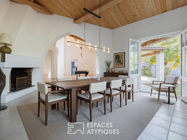 Villa d'inspiration Cycladique au coeur de La Tremblade 250m² La Tremblade