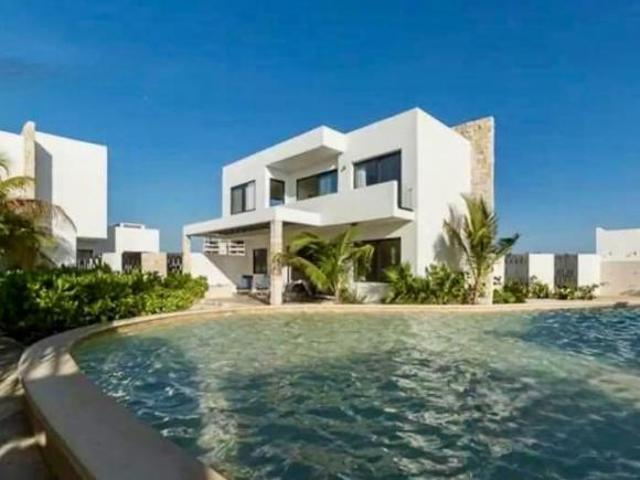 Villa en venta amueblada y equipada Telchac Puerto. llave en mano