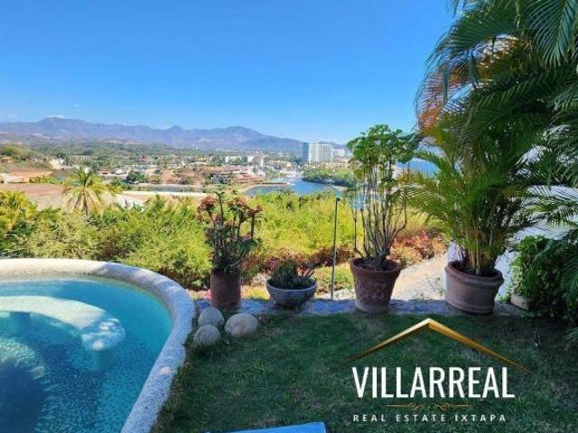 VILLA EN PORTO IXTAPA CON VISTA PANORAMICA